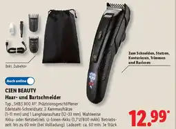 Lidl CIEN BEAUTY Haar- und Bartschneider Typ „SHBS 800 A1" Angebot