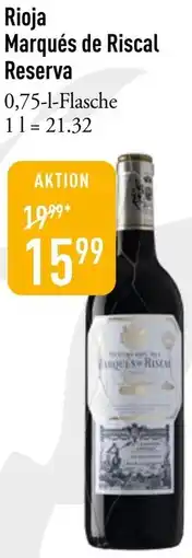 Galeria Markthalle Rioja Marqués de Riscal Reserva Angebot
