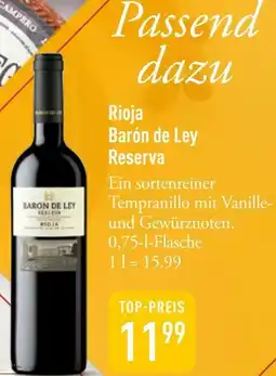 Galeria Markthalle Rioja Barón de Ley Reserva Angebot