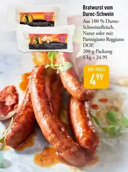 Galeria Markthalle Bratwurst vom Duroc-Schwein Angebot