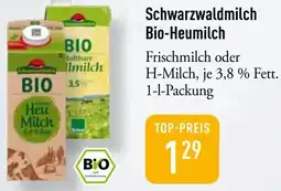 Galeria Markthalle Schwarzwaldmilch Bio-Heumilch Angebot