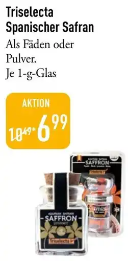 Galeria Markthalle Triselecta Spanischer Safran Angebot