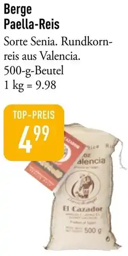 Galeria Markthalle Berge Paella-Reis Angebot