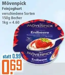 Klaas und Kock Mövenpick Feinjoghurt Angebot
