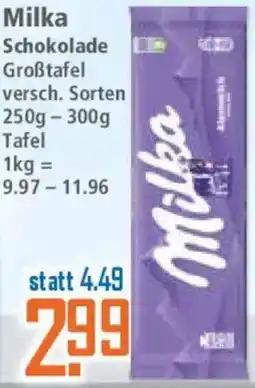 Klaas und Kock Milka Schokolade Angebot