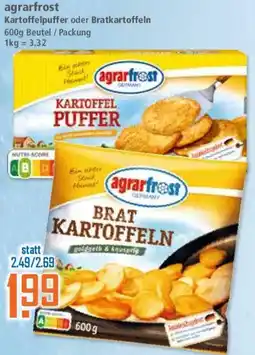 Klaas und Kock agrarfrost Kartoffelpuffer oder Bratkartoffeln Angebot