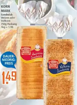 Klaas und Kock KORN MARK Sandwich Angebot