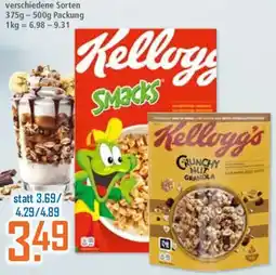 Klaas und Kock Kellogg's Cerealien oder Crunchy Nut Granola Angebot
