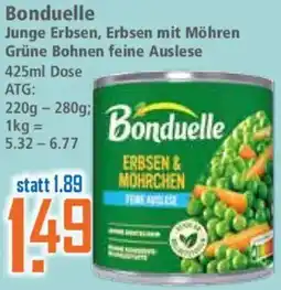 Klaas und Kock Bonduelle Junge Erbsen, Erbsen mit Möhren Angebot