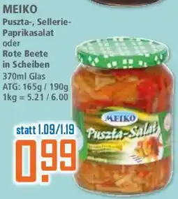 Klaas und Kock ΜΕΙΚΟ Puszta-, Sellerie Paprikasalat oder Rote Beete in Scheiben Angebot