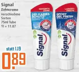 Klaas und Kock Signal Zahncreme Angebot
