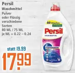 Klaas und Kock Persil Waschmittel Angebot