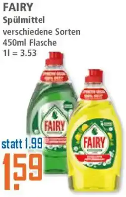 Klaas und Kock FAIRY Spülmittel Angebot
