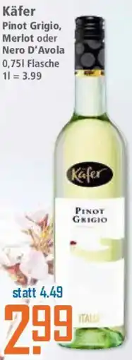 Klaas und Kock Käfer Pinot Grigio, Merlot oder Nero D'Avola Angebot