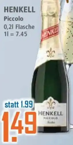 Klaas und Kock HENKELL Piccolo Angebot