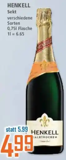 Klaas und Kock HENKELL Sekt Angebot