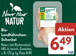Aldi Süd Nur Nur Natur Bio Landhähnchen Schenkel Angebot
