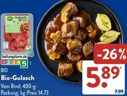 Aldi Süd Bio-Gulasch Angebot