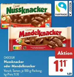Aldi Süd CHOCEUR Nussknacker oder Mandelknacker Angebot