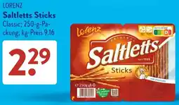 Aldi Süd LORENZ Saltletts Sticks Angebot