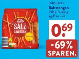 Aldi Süd SUNSNACKS Salzstangen Angebot