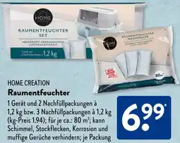 Aldi Süd HOME CREATION Raumentfeuchter Angebot