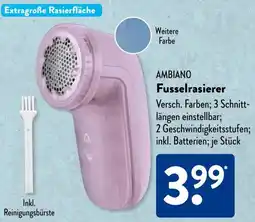 Aldi Süd AMBIANO Fusselrasierer Angebot