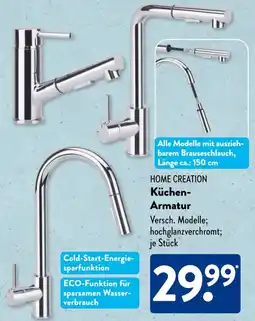 Aldi Süd HOME CREATION Küchen Armatur Angebot