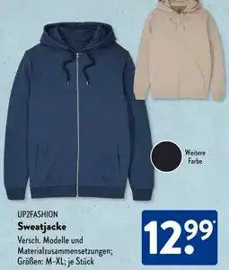 Aldi Süd UP2FASHION Sweatjacke Angebot