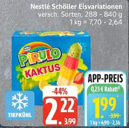 Edeka Nestlé Schöller Eisvariationen Angebot