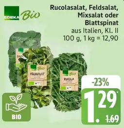 Edeka Rucolasalat, Feldsalat, Mixsalat oder Blattspinat Angebot