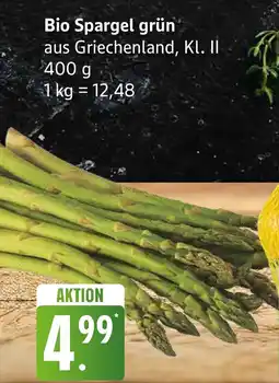 Edeka Bio Spargel grün Angebot