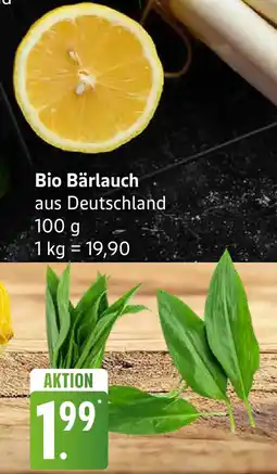 Edeka Bio Bärlauch Angebot