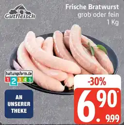 Edeka Gutfleisch Frische Bratwurst Angebot