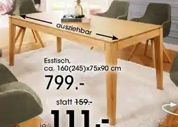 Möbel Martin Esstisch Angebot