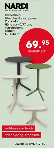 Möbel Martin NARDI Beistelltisch Angebot