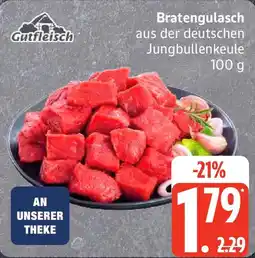Edeka Gutfleisch Bratengulasch Angebot