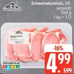 Edeka Gutfleisch Schweinekotelett Angebot