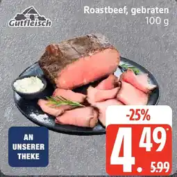 Edeka Gutfleisch Roastbeef, gebraten Angebot