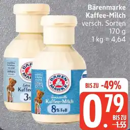 Edeka Bärenmarke Kaffee-Milch Angebot