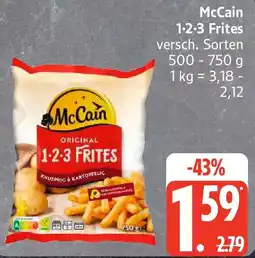 Edeka McCain 1-2-3 Frites Angebot