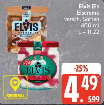 Edeka Elvis Eis Eiscreme Angebot