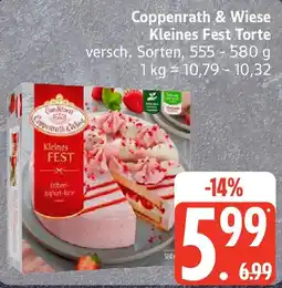 Edeka Coppenrath & Wiese Kleines Fest Torte Angebot