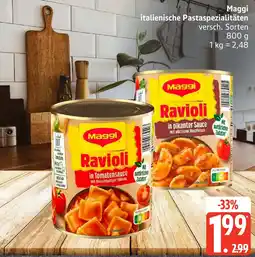 Edeka Maggi italienische Pastaspezialitäten Angebot