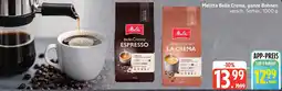 Edeka Melitta Bella Crema, ganze Bohnen Angebot