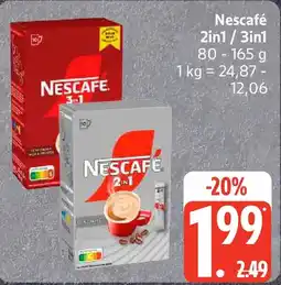Edeka Nescafé 2in1 / 3in1 Angebot