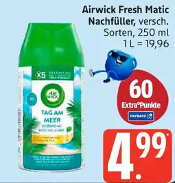 Edeka Airwick Fresh Matic Nachfüller Angebot