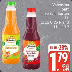 Edeka Valensina Saft Angebot