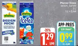Edeka Pfanner Eistee Angebot