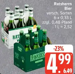Edeka Ratsherrn Bier Angebot